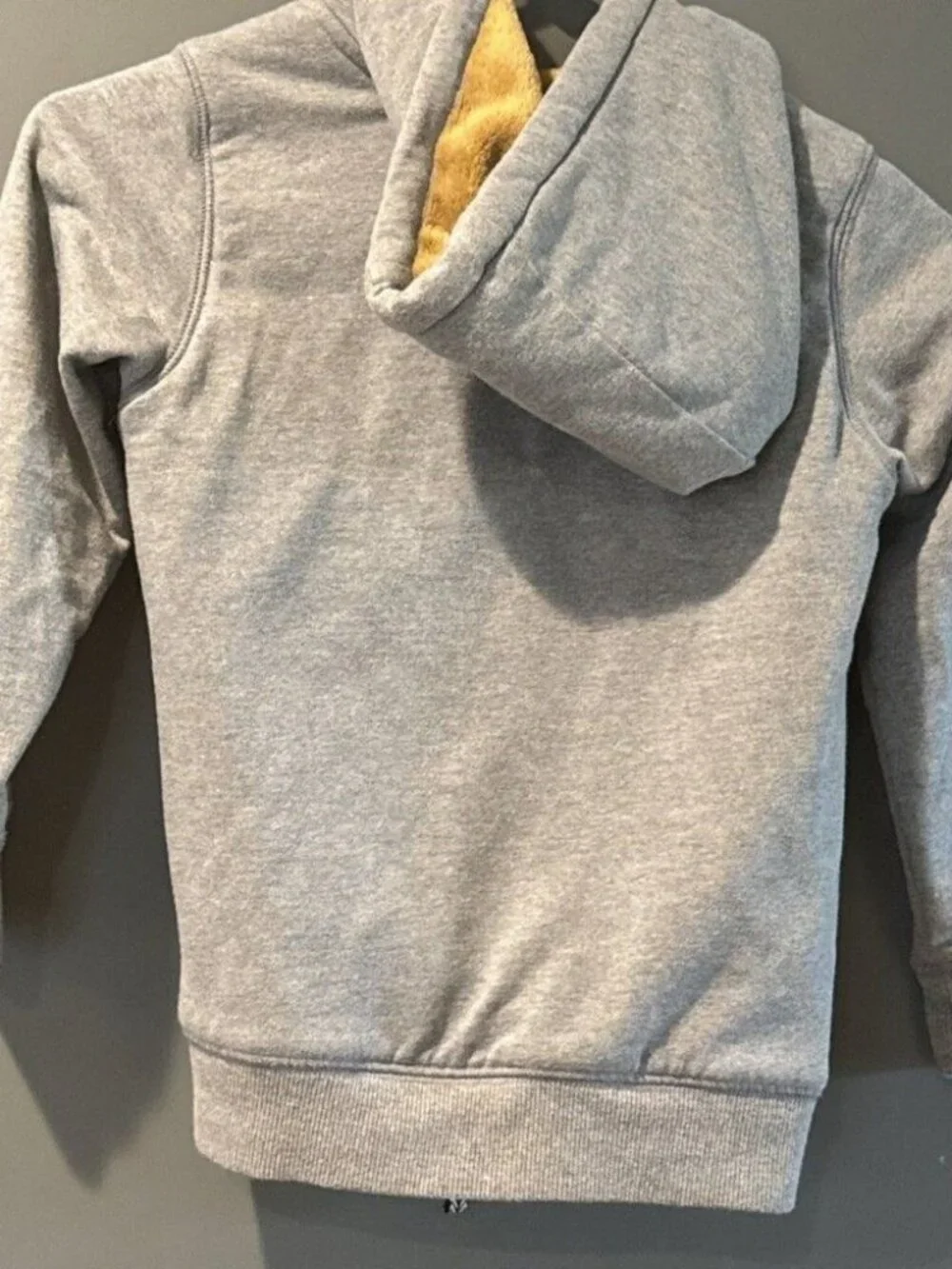 Carter's Kid Blue Full Zip-Up Lined Hooded Sweatshirt Jacket Size 7/7A